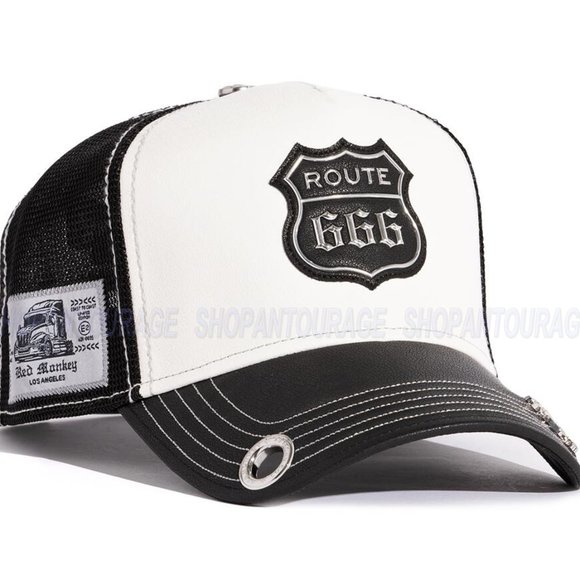 Red Monkey Route 666 New Limited Edition Unisex Trucker Hat Cap RM1464 | 2 Color - Picture 5 of 16